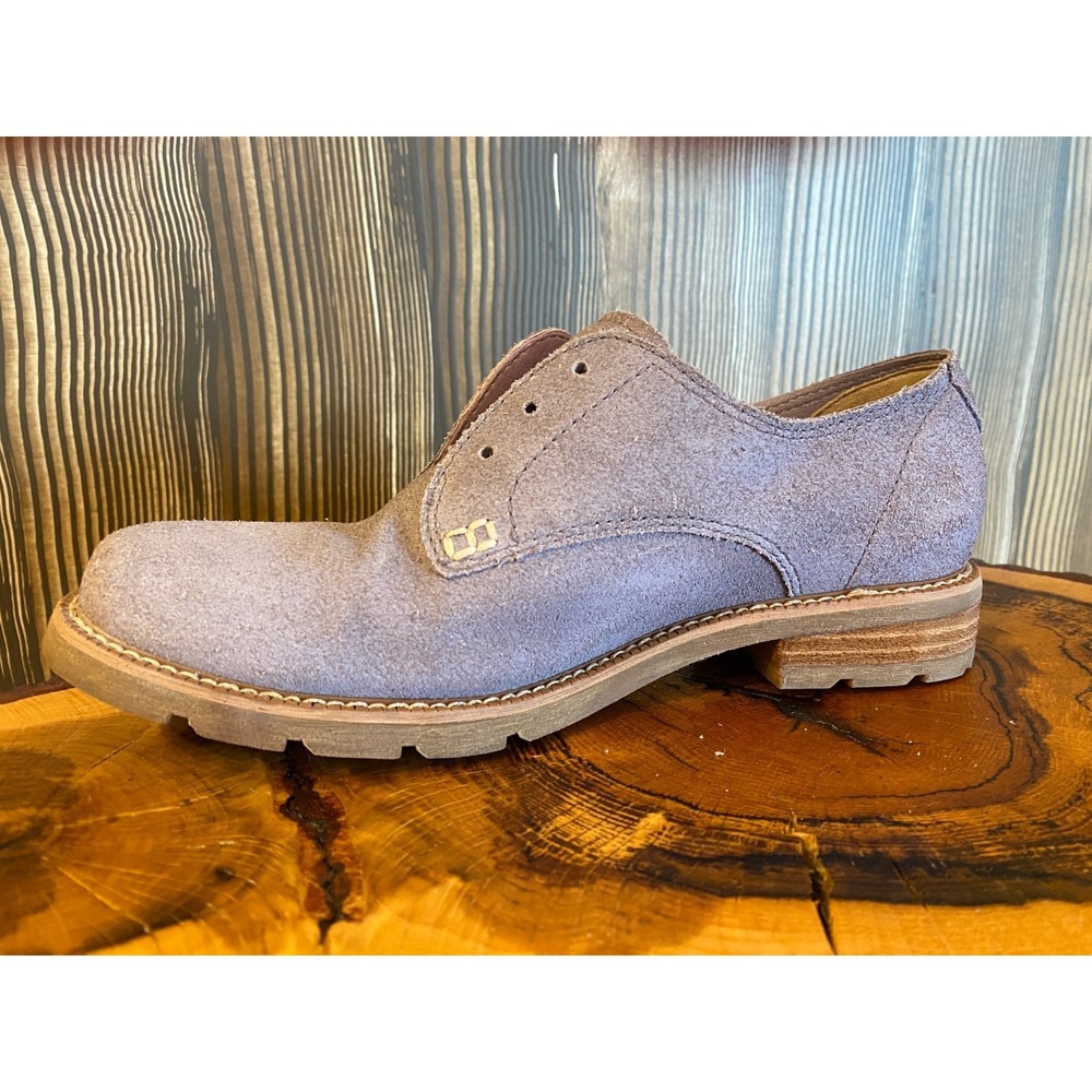 Ariat Vale Oxfords Purple Suede Laceless Slip On Shoes Sz 6.5B Fairy Boho Fairy - Picture 8 of 10